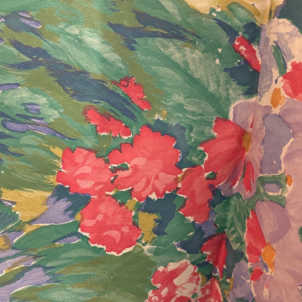 Floral Dining Table Linens with Matching Cloth Napkins - Picture 5 of 7